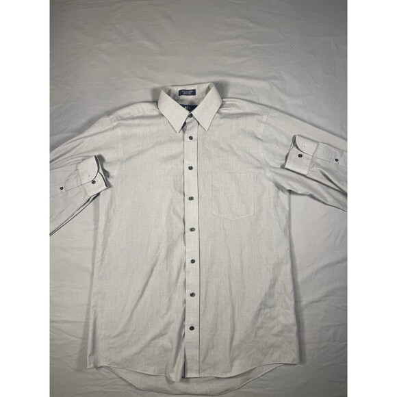 Stafford Men’s Long Sleeve Shirt Size 15 1/2. 34/35 - Picture 1 of 5